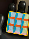 Neon Prism Fiber Art Good Monica