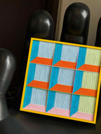 Neon Prism Fiber Art Good Monica