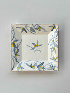 Quiet Garden Hand-Painted Square Ceramic Plates Chi Su