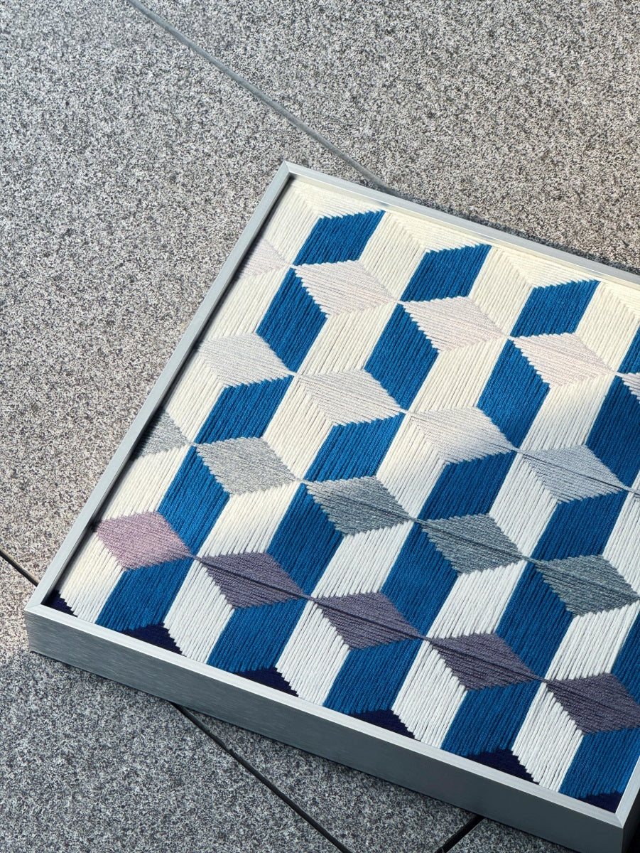 An Architect's Daydream Fiber Art Good Monica