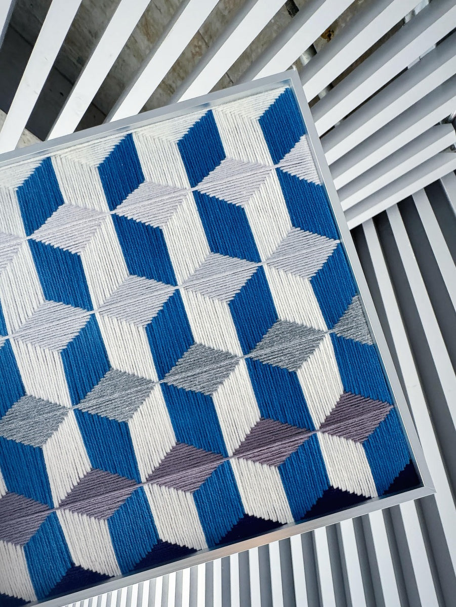An Architect's Daydream Fiber Art Good Monica