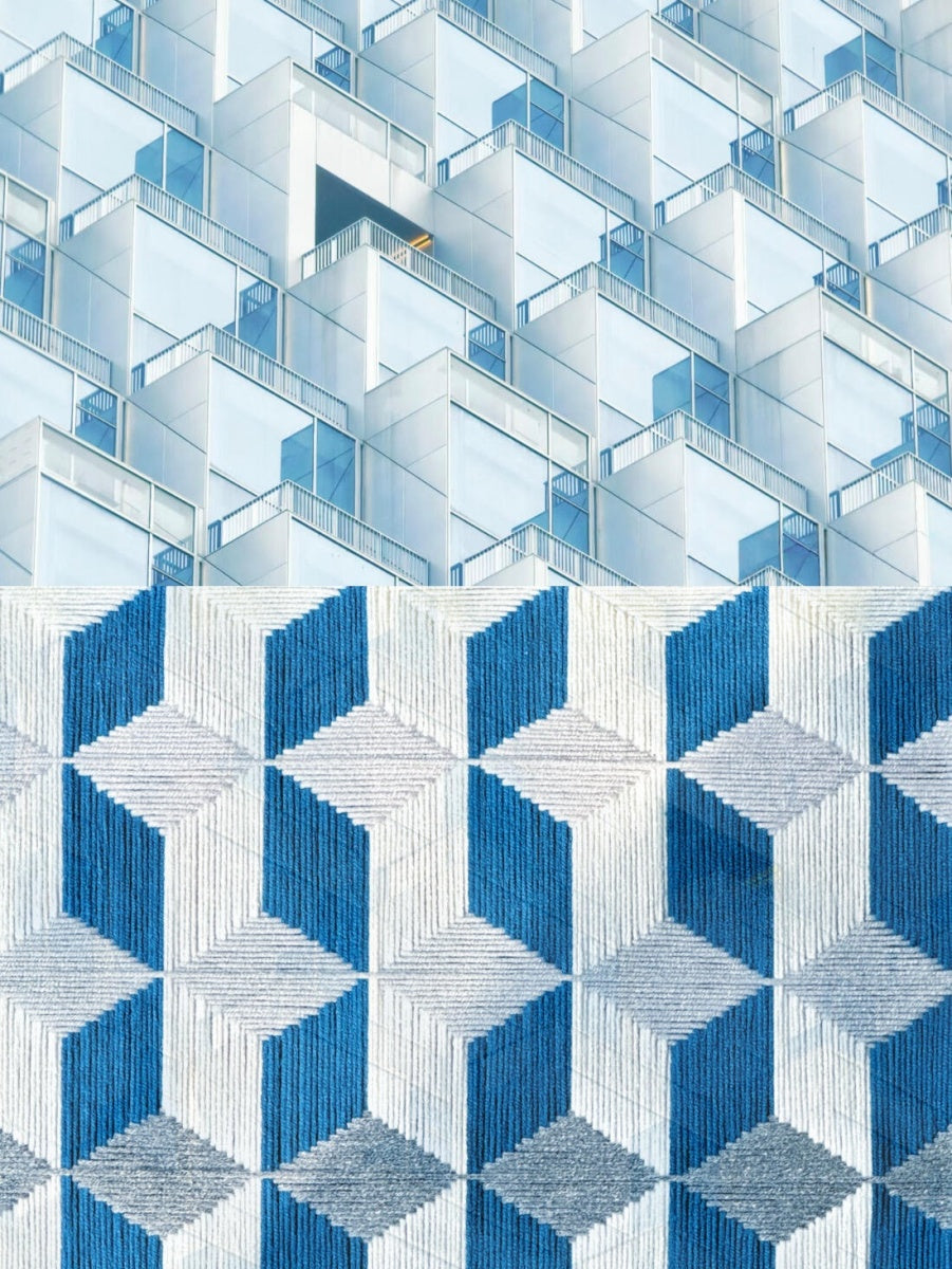 An Architect's Daydream Fiber Art Good Monica
