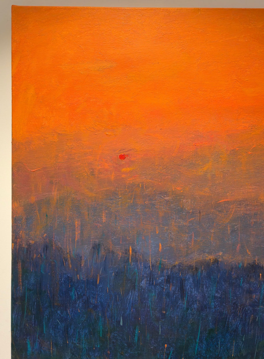 Poetic Abstraction Series – The Ember Within (Original 1/1) Fengxi Ni