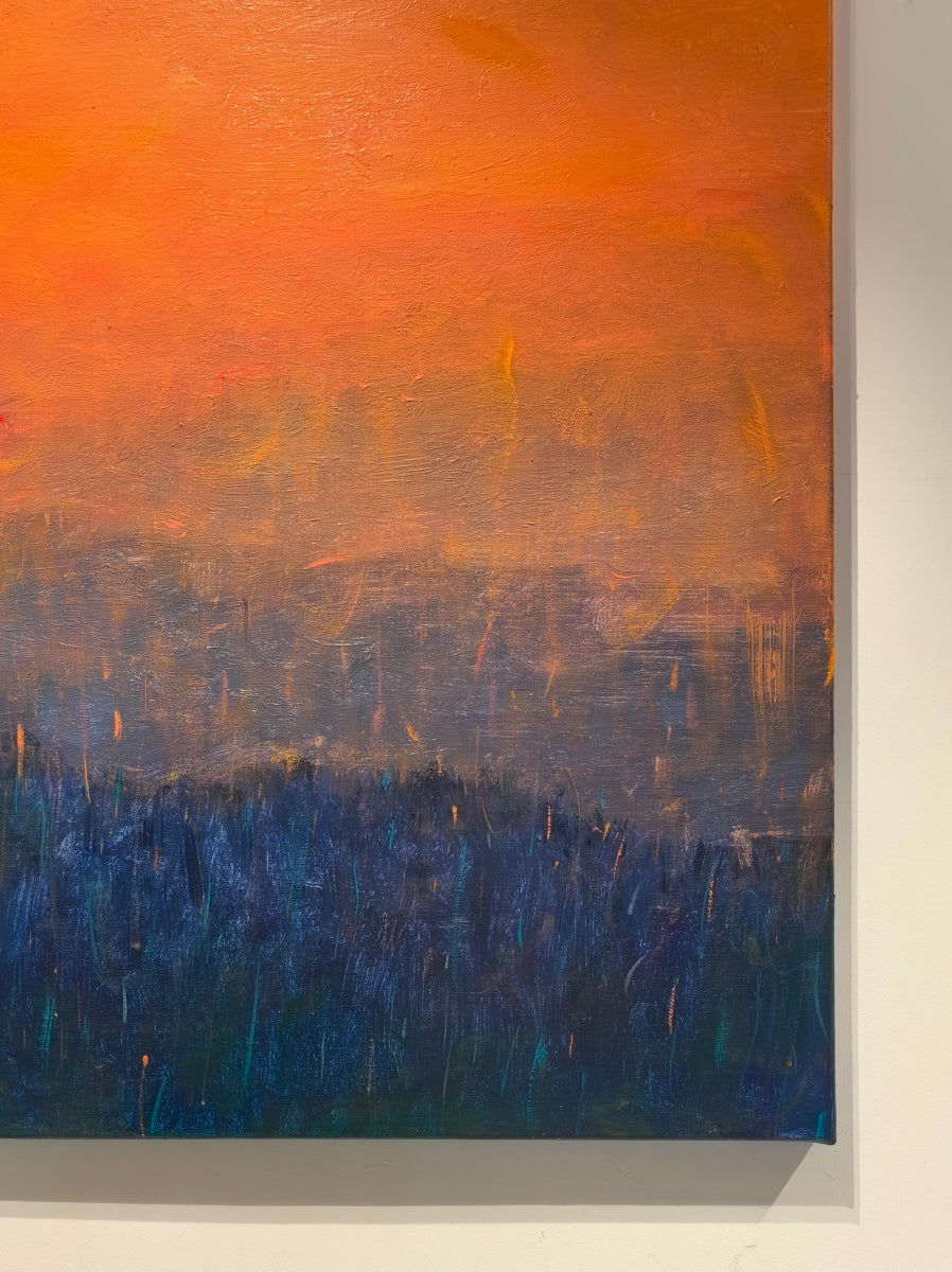 Poetic Abstraction Series – The Ember Within (Original 1/1) Fengxi Ni