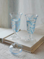 Blue Sea Legend Glass Tea Set Shi Yu