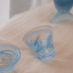 Blue Sea Legend Glass Tea Set Shi Yu