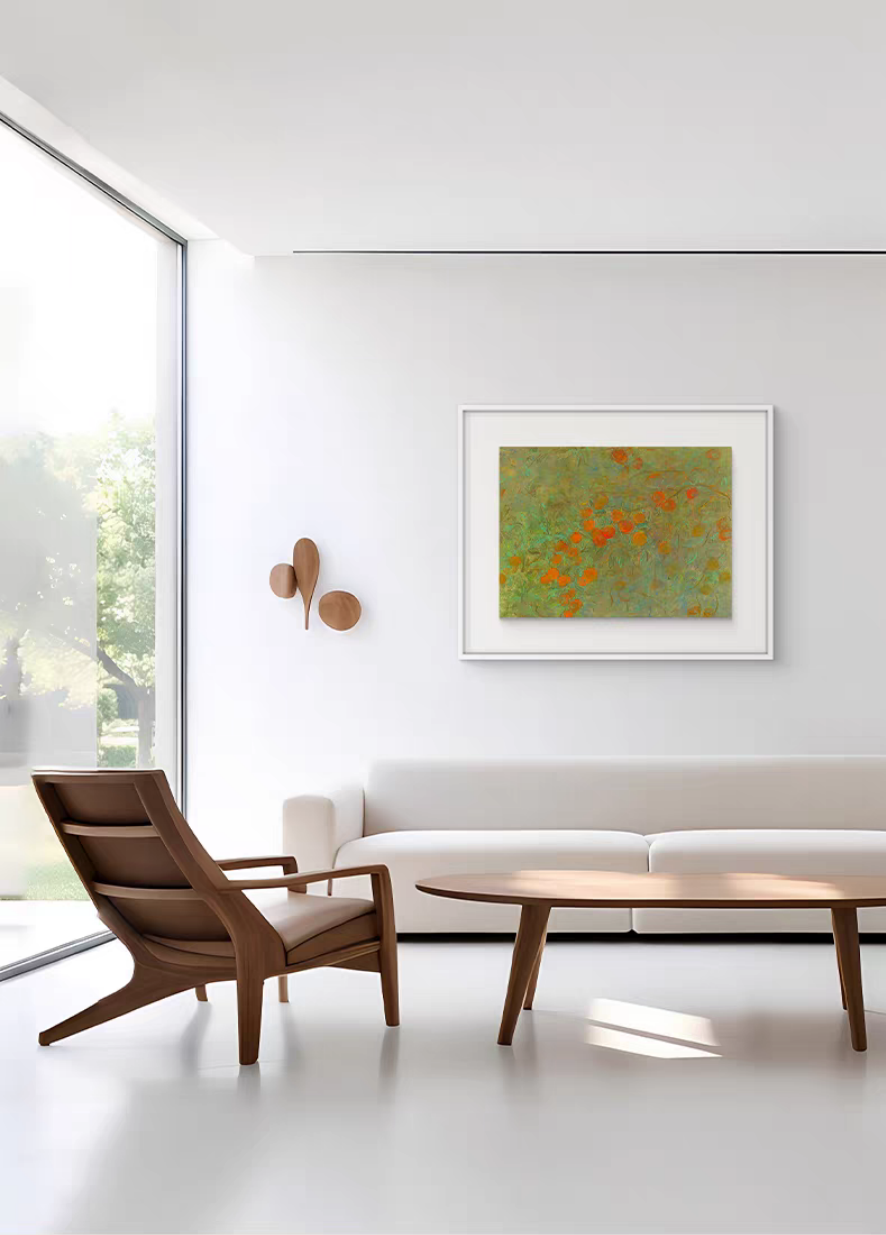 Poetic Abstraction Series – Abundance & Certain Happiness (Original 1/1) Fengxi Ni