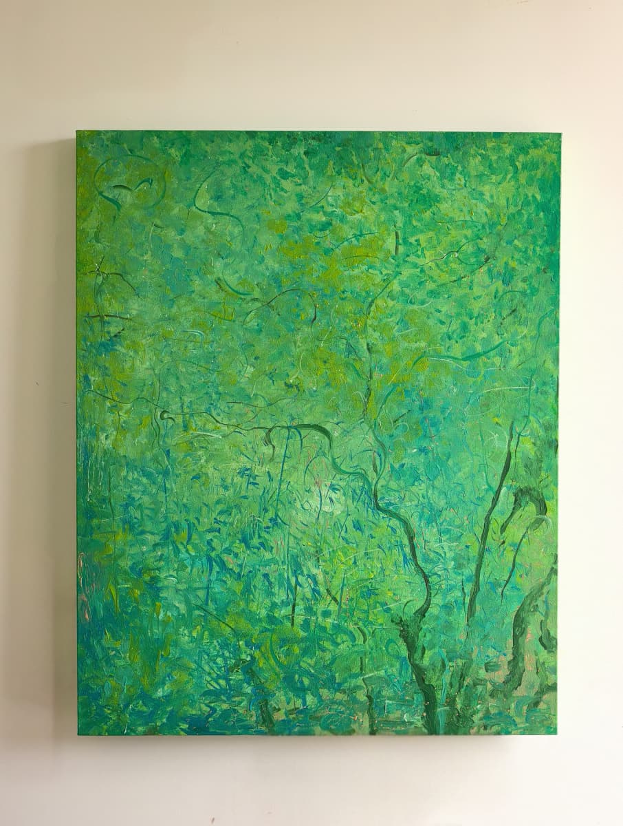 Poetic Abstraction Series – Whispering Bamboo (Original 1/1) Fengxi Ni