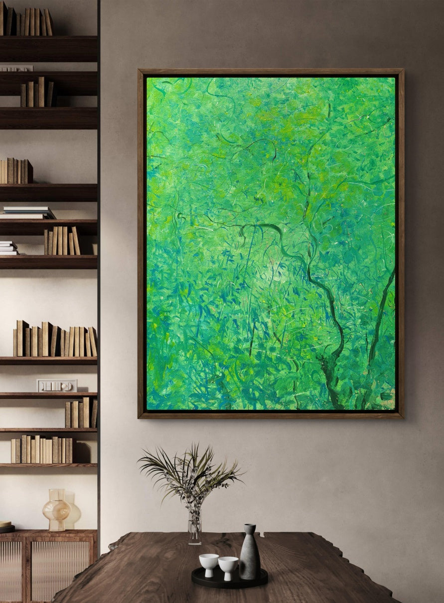 Poetic Abstraction Series – Whispering Bamboo (Original 1/1) Fengxi Ni