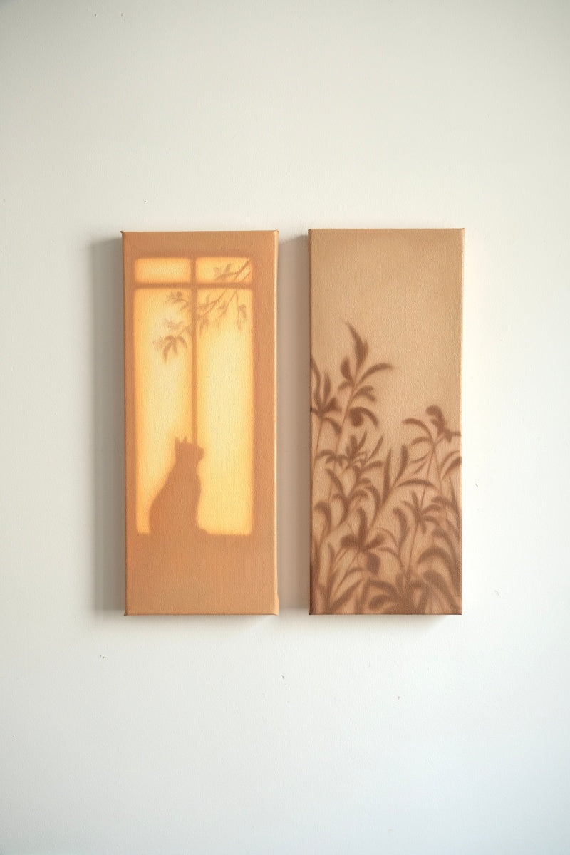 Texture & Light Oil Painting Series –Lazy Early Autumn Nian San