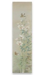 Chinese Gongbi Bird-and-Flower Painting – Lilies in the Quiet Valley Jing Li