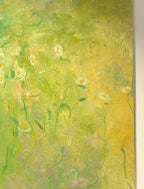 Poetic Abstraction Series – Gentle Light on Wild Daisies (Original 1/1) Fengxi Ni