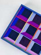 Urban Kaleidoscope Series I Fiber Art Good Monica