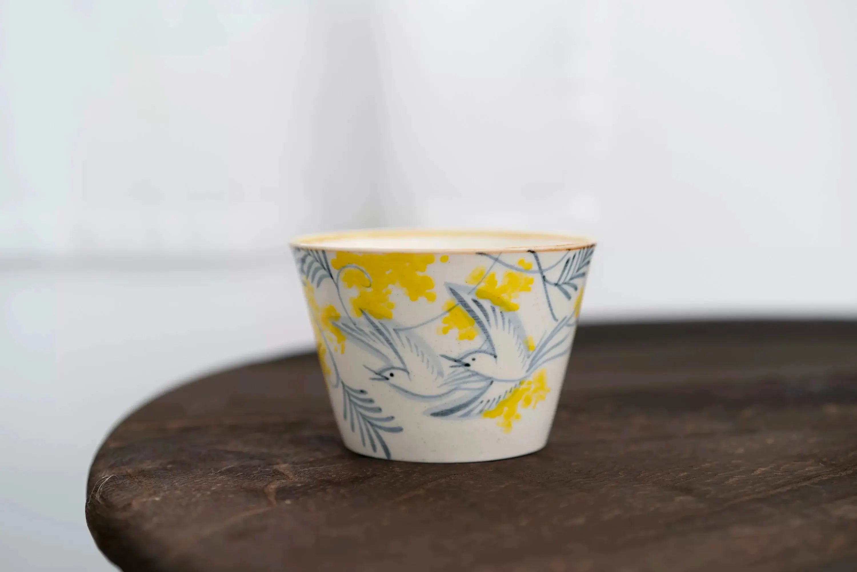 Mimosa & Warbler Choko Cup By ChiSu ChiSu