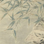 Chinese Mogu Bird-and-Flower Painting – Resting in Bamboo Shade Jing Li