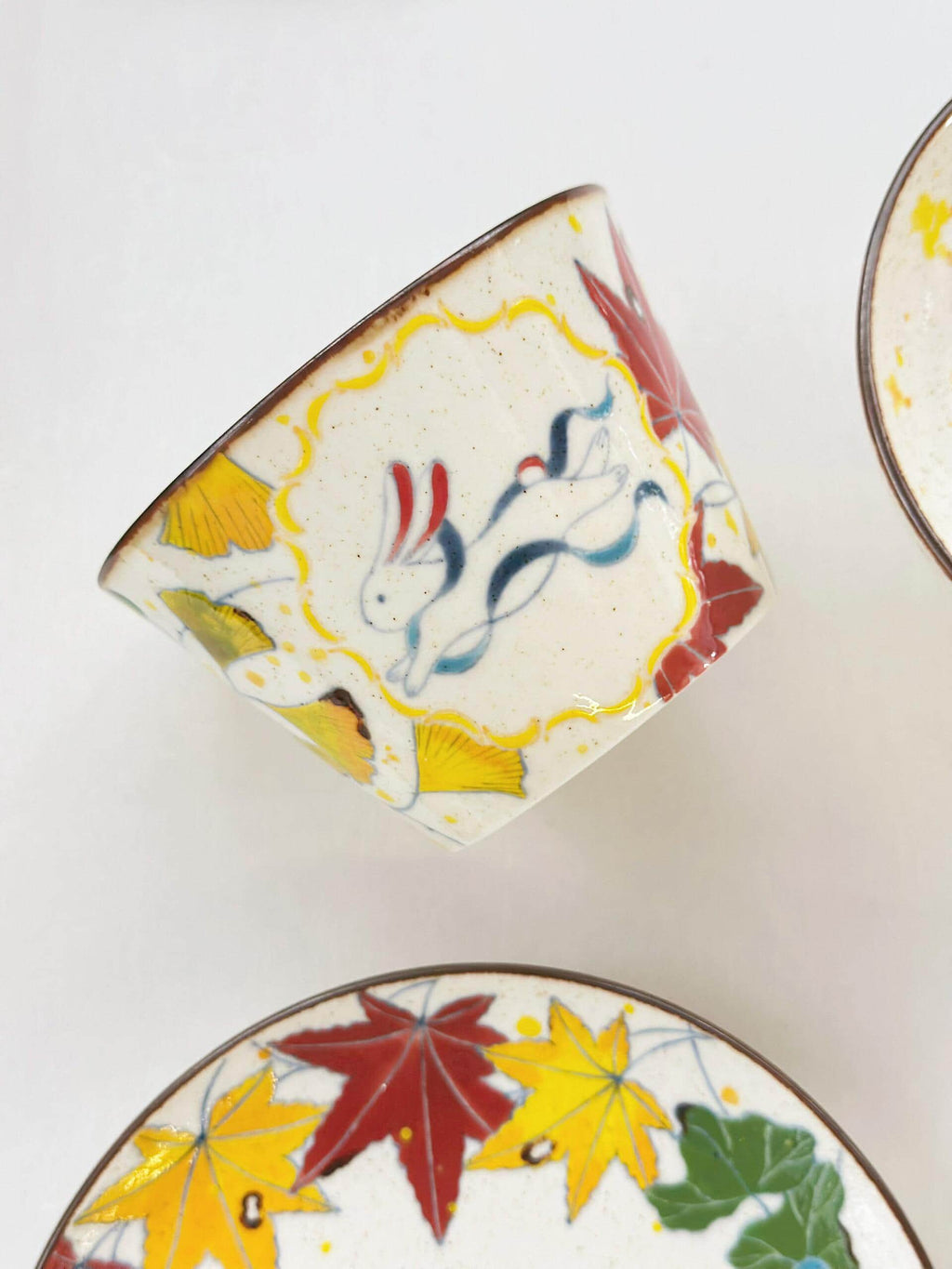 Moon Rabbit Hand-Painted Ceramic Tableware Collection Chi Su