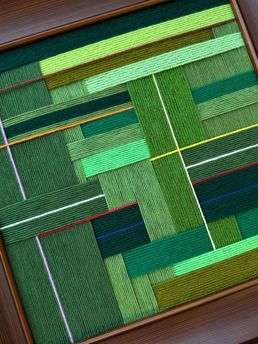 Moss After Rain Fiber Art By Good Monica Good Monica