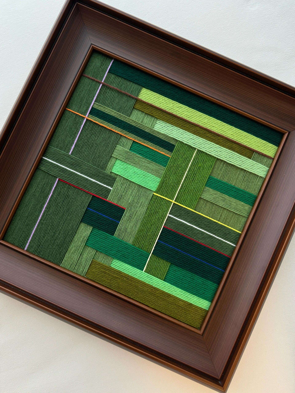 Moss After Rain Fiber Art By Good Monica Good Monica