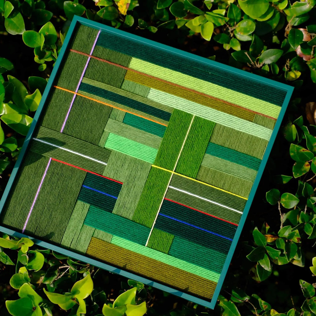 Moss After Rain Fiber Art By Good Monica Good Monica