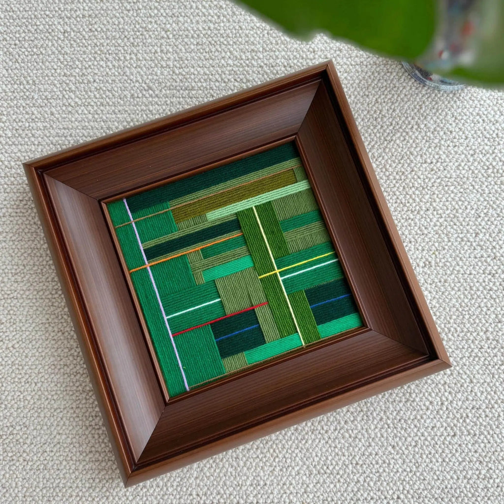 Moss After Rain Fiber Art By Good Monica Good Monica