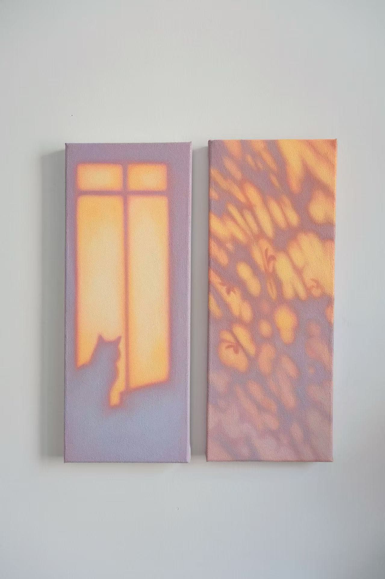 Texture & Light Oil Painting Series –Drifting Thoughts (Original 1/1) Nian San