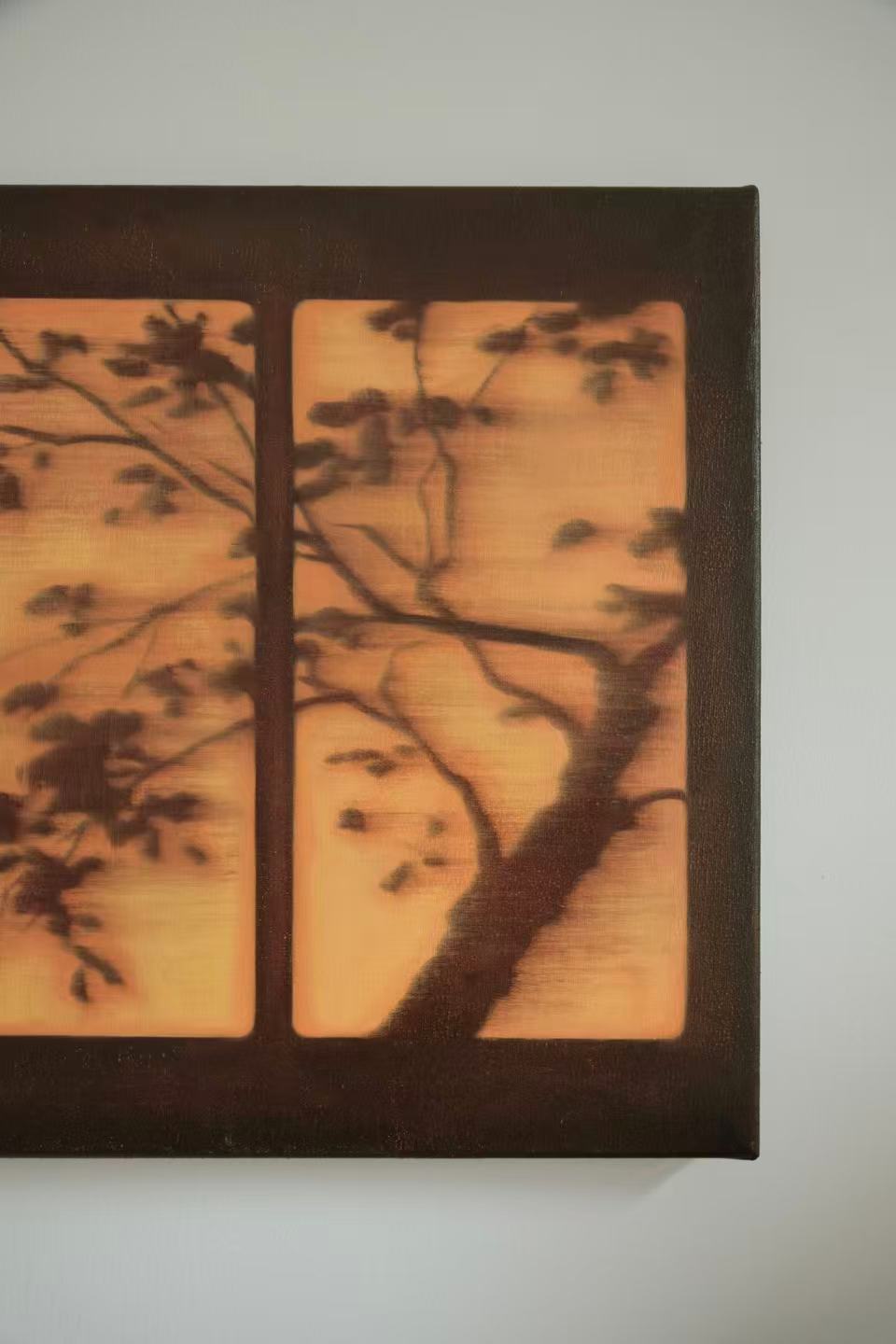 Texture & Light Oil Painting Series –Linger in Light (Original 1/1) Nian San