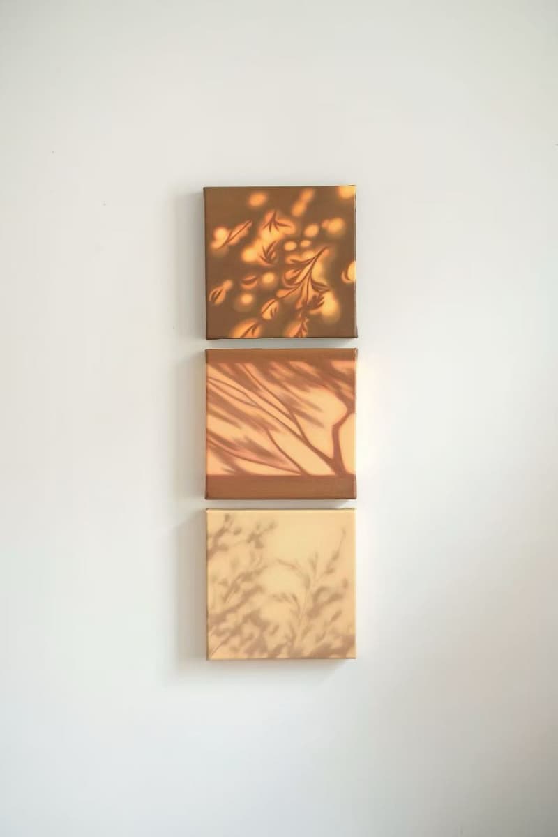 Texture & Light Oil Painting Series –Three-Line Poem II (Original 1/1) Nian San