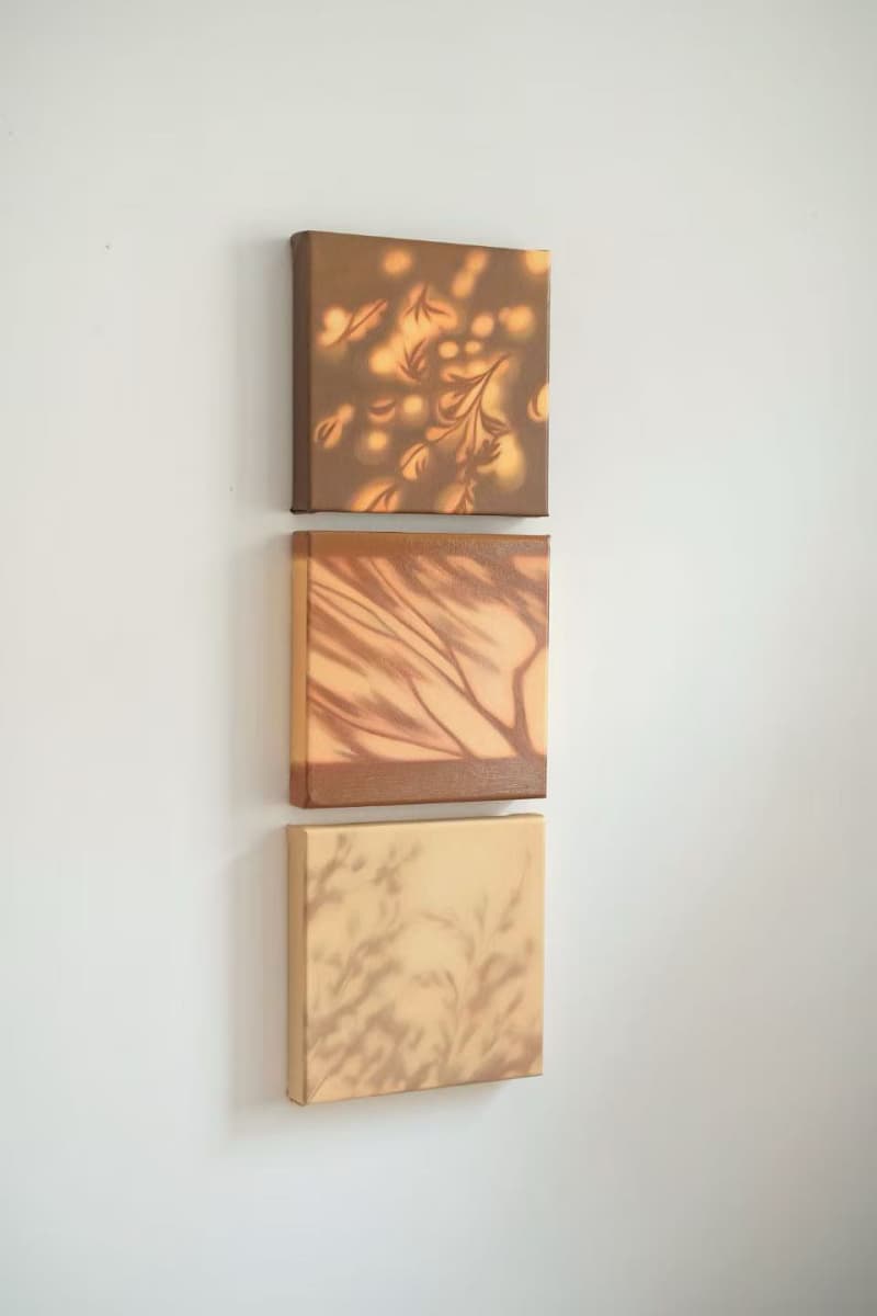 Texture & Light Oil Painting Series –Three-Line Poem II (Original 1/1) Nian San