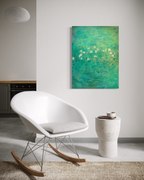 Poetic Abstraction Series – Drifting in White Lace (Original 1/1) Fengxi Ni