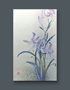 High-Temperature Glaze Ceramic Painting –Orchid (Original 1/1) Xianyue Lee