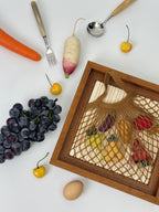 Kitchen Mischief Fiber Art Good Monica