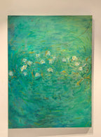 Poetic Abstraction Series – Drifting in White Lace (Original 1/1) Fengxi Ni