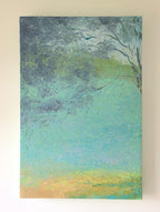 Poetic Abstraction Series – A Breath of Jelly-Blue Waters (Original 1/1) Fengxi Ni
