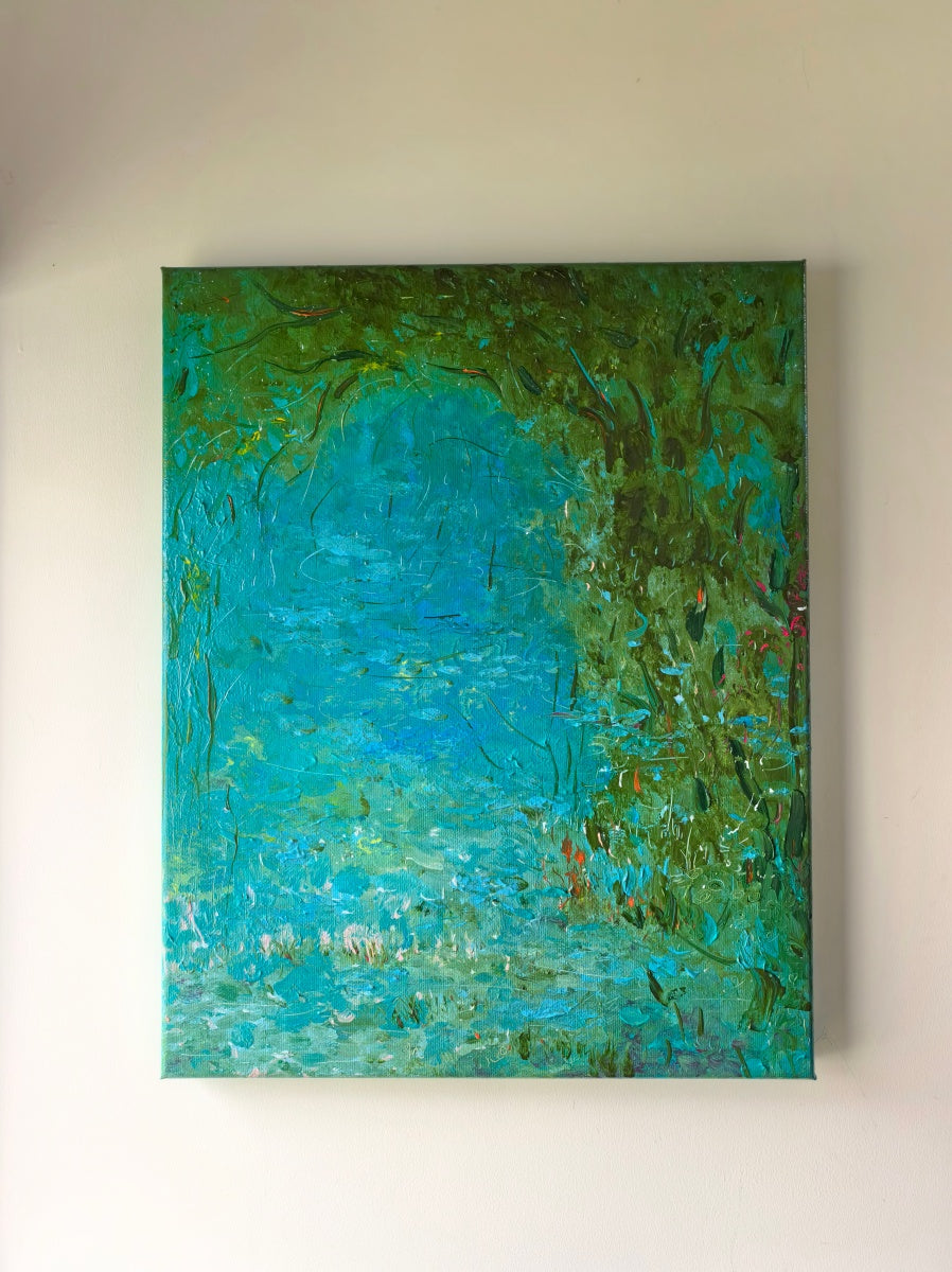Poetic Abstraction Series – A Corner of the Hidden Realm (Original 1/1) Fengxi Ni
