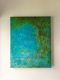 Poetic Abstraction Series – A Corner of the Hidden Realm (Original 1/1) Fengxi Ni