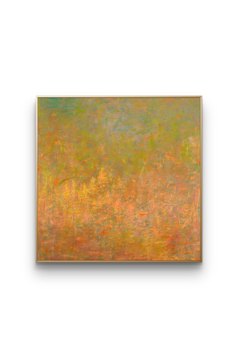 Poetic Abstraction Series – Golden Breeze in Autumn Wilds (Original 1/1) Fengxi Ni