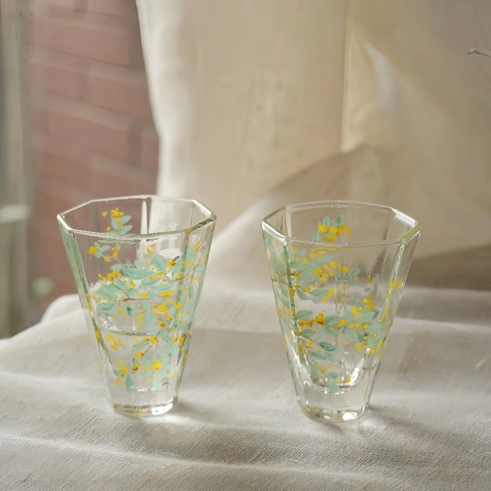 Osmanthus Whisper Glass Tea Set by ShiYu ShiYu