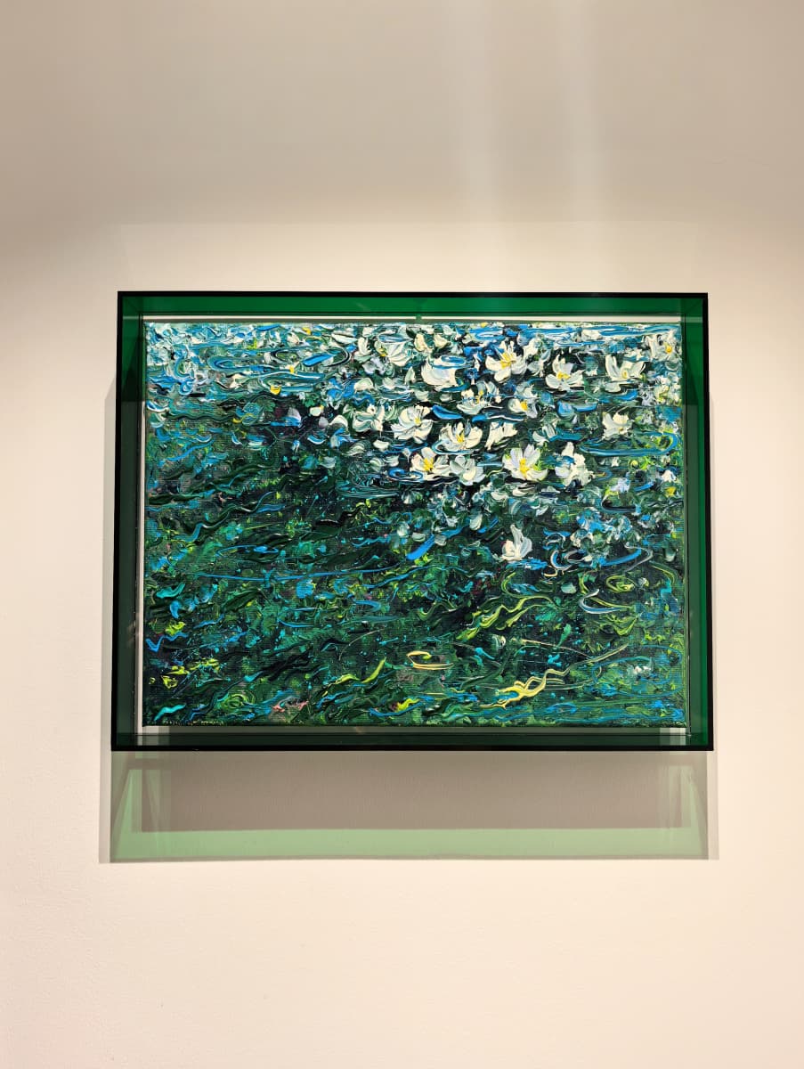 Poetic Abstraction Series – The Surge of Blossoming Rivers (Original 1/1) Fengxi Ni
