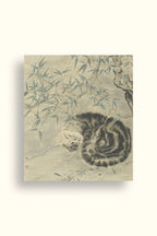 Chinese Mogu Bird-and-Flower Painting – Resting in Bamboo Shade Jing Li