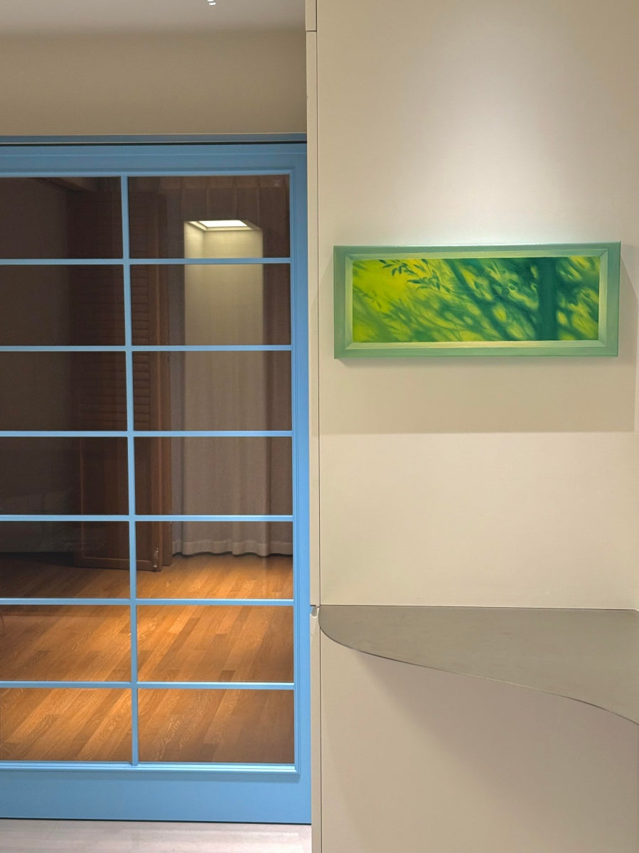 Texture & Light Oil Painting Series –Listening to the Wind Nian San