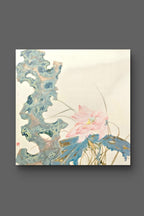 High-Temperature Glaze Ceramic Painting –Between Stone and Bloom (Original 1/1) Xianyue Lee
