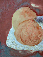 High-Temperature Glaze Ceramic Painting –A Peach-Flavored Summer (Original 1/1) Xianyue Lee