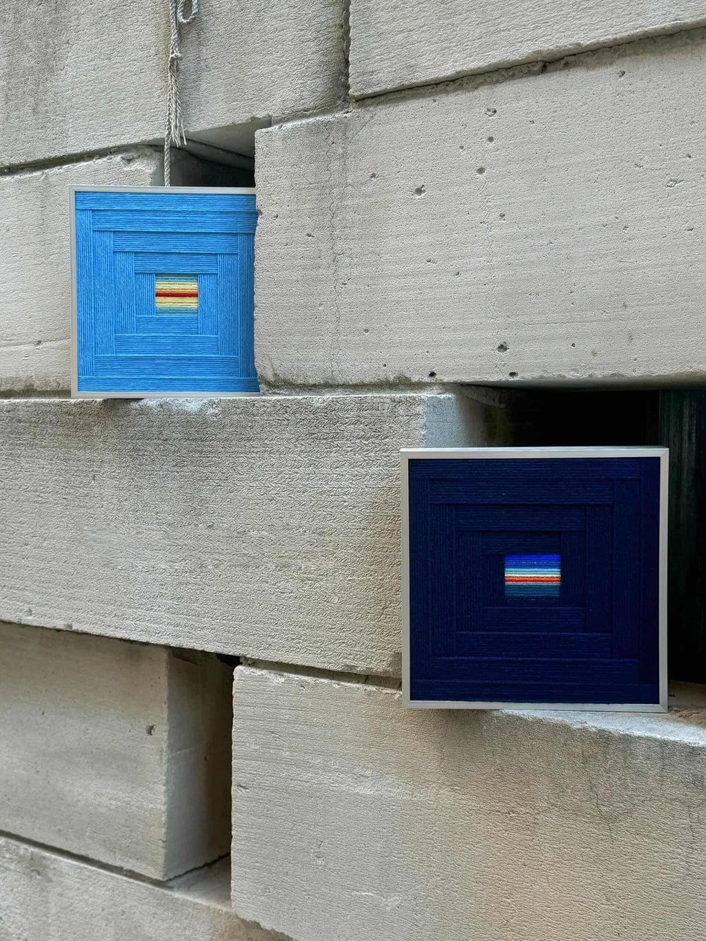 Sunrise Over the Sea Fiber Art Good Monica