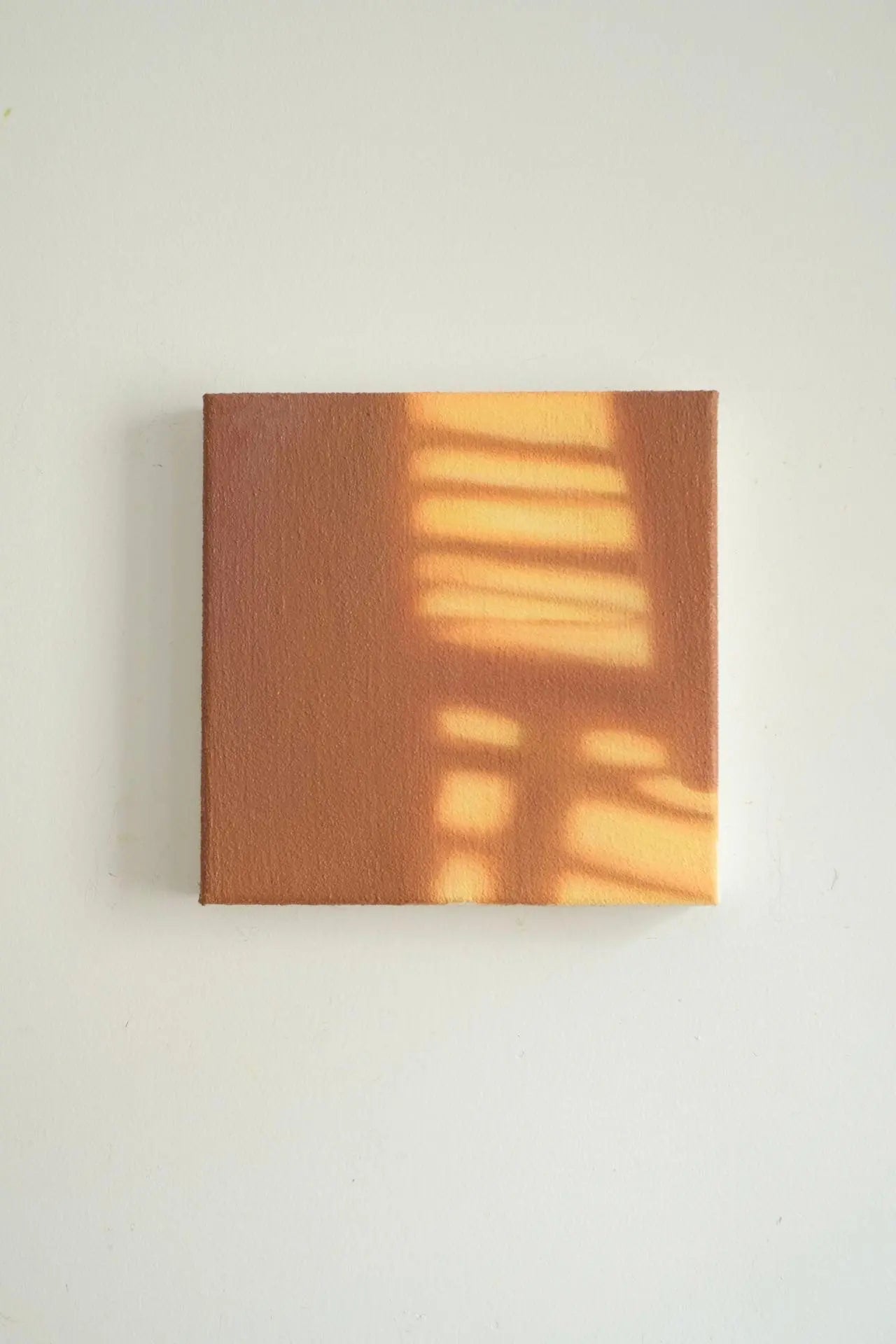 Textural Light Oil Painting Series – Sunset Behind the Hills Nian San