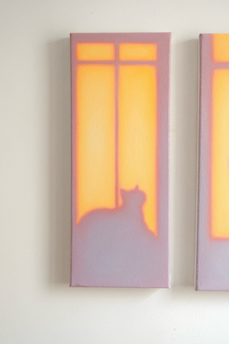 Texture & Light Oil Painting Series –Double Trouble Nian San