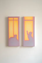 Texture & Light Oil Painting Series –Double Trouble Nian San