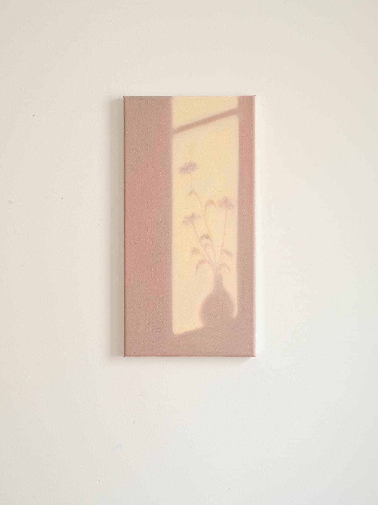 Texture & Light Oil Painting Series – Floral Silhouette