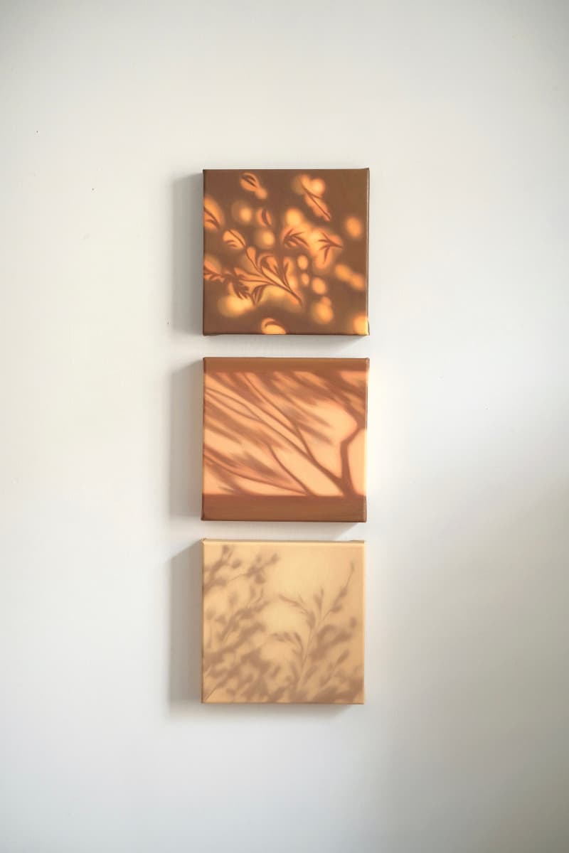 Texture & Light Oil Painting Series –Three-Line Poem II (Original 1/1) Nian San