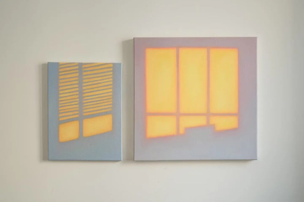 Texture & Light Oil Painting Series – Urban Night View Nian San