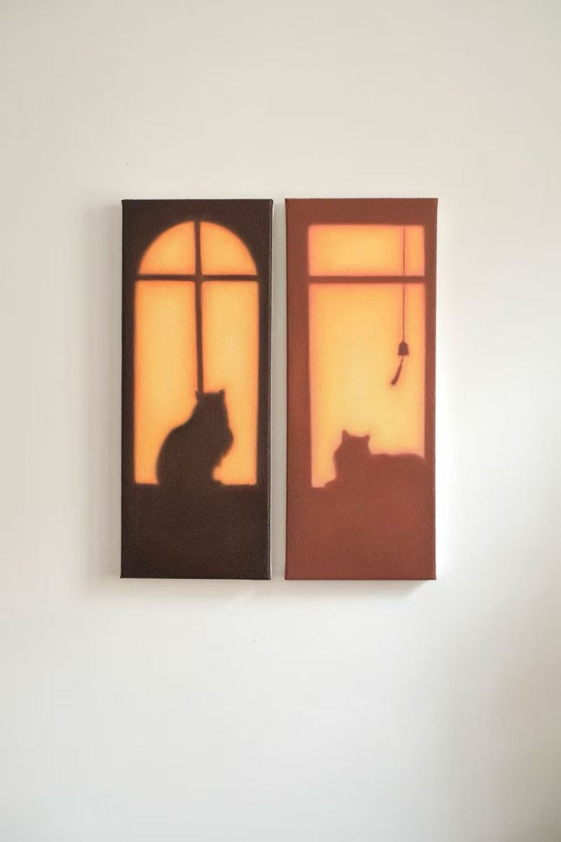 Texture & Light Oil Painting Series – Watching the Sunset II Nian San